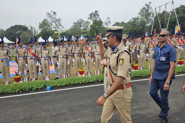   Glimps of Passing out parade of recruits batch 434 at RTC Avadi